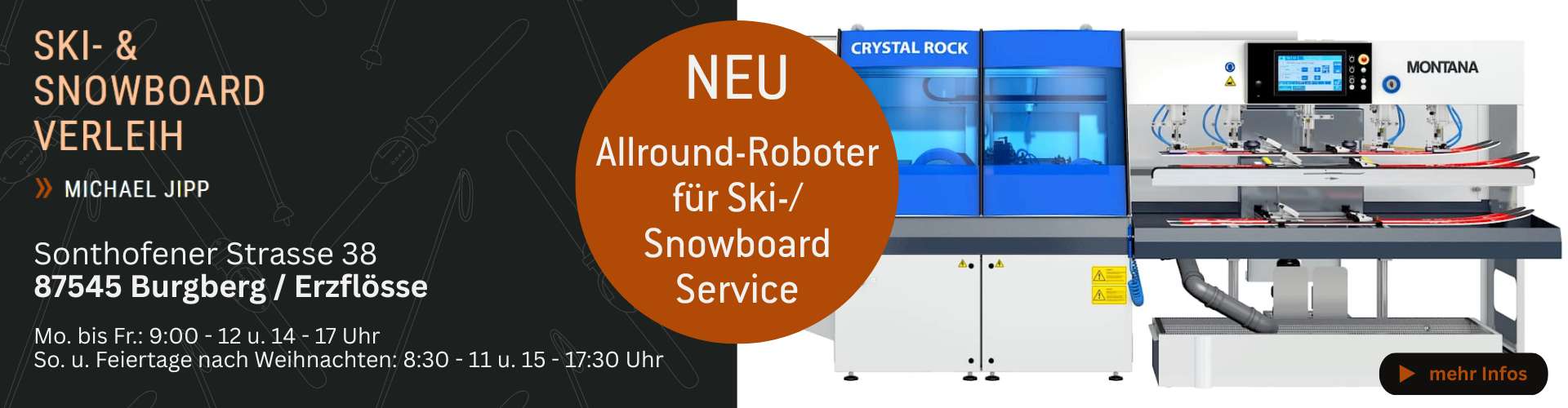 Skiverleih und Ski- / Snowboardservice Jipp in Burgberg Erzflösse Skiverleih und Ski- / Snowboardservice Jipp in Burgberg Erzflösse